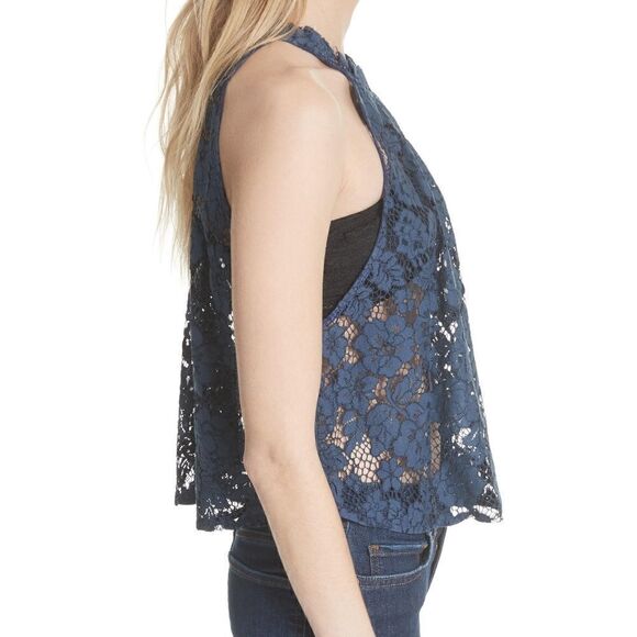 Free People Sweet Meadow Dreams Lace Top - Picture 3 of 3